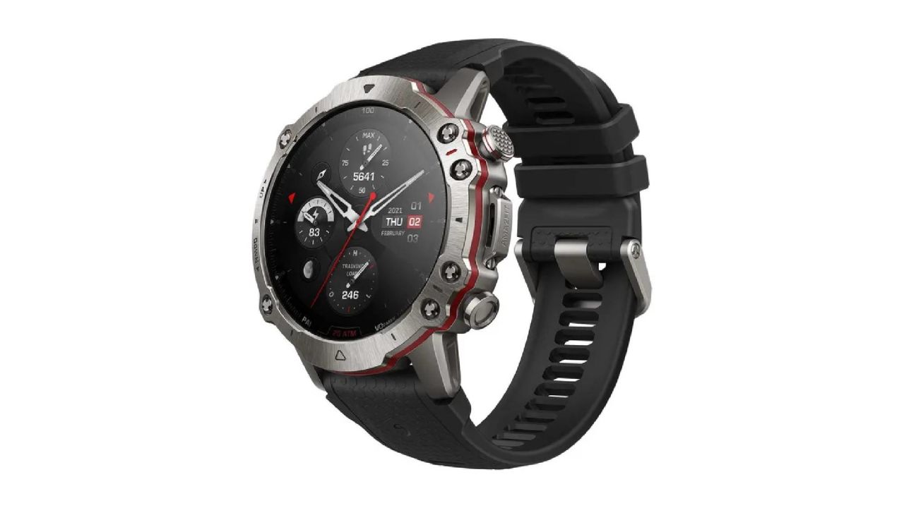 Amazfit Falcon premium rugged smartwatch surfaces in videos