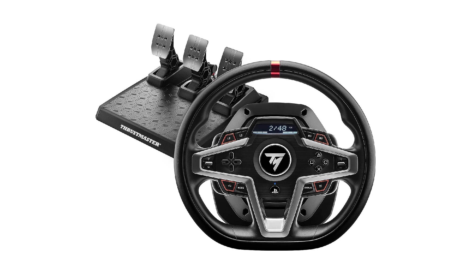 Logitech G923 Racing Wheel and Pedals in Black - PlayStation 4 - Works with  Gran Turismo 7