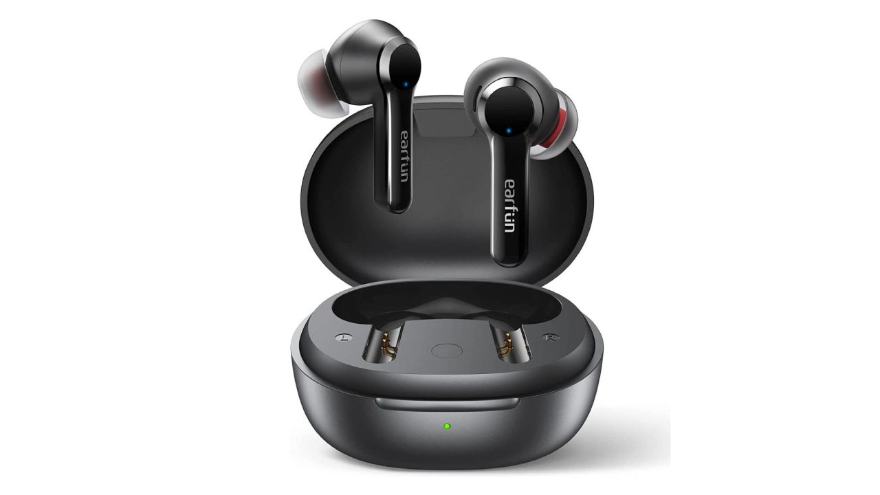  Jabra Elite 5 True Wireless in-Ear Bluetooth Earbuds - Hybrid  Active Noise Cancellation (ANC), 6 Built-in Microphones for Clear Calls –  Black, with $25  Gift Card : Electronics