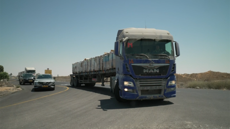 CNN sees aid trucks at border crossing as hunger ravages Gaza