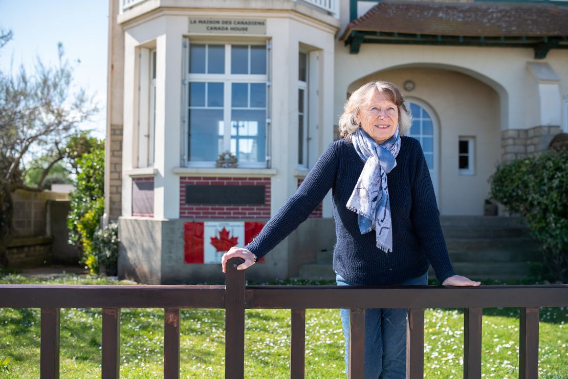 Nicole Hoffer has for decades opened the doors to her summer home to Canadian veterans returning to Juno Beach.