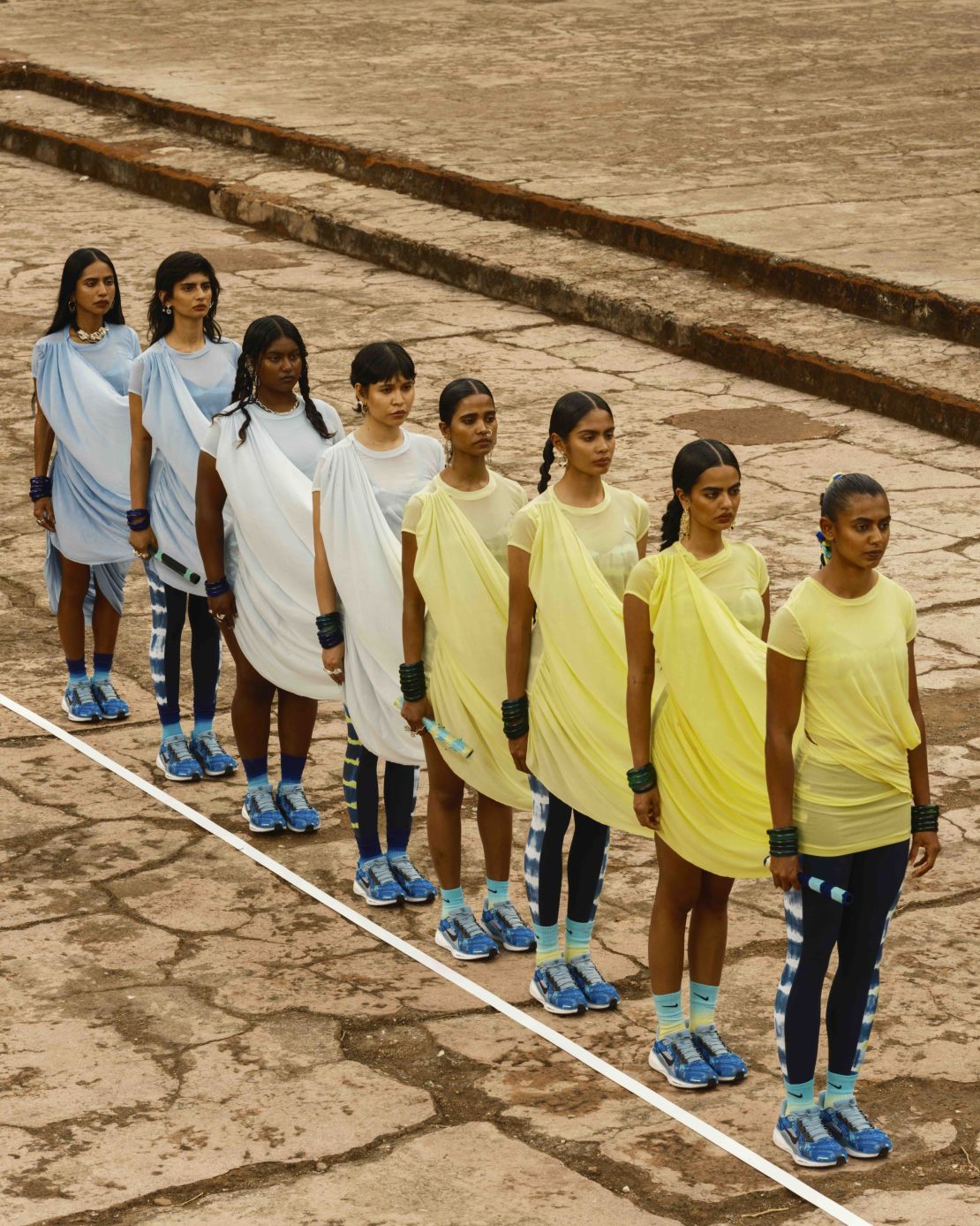 The campaign comes as Nike attempts to push its women's apparel business.