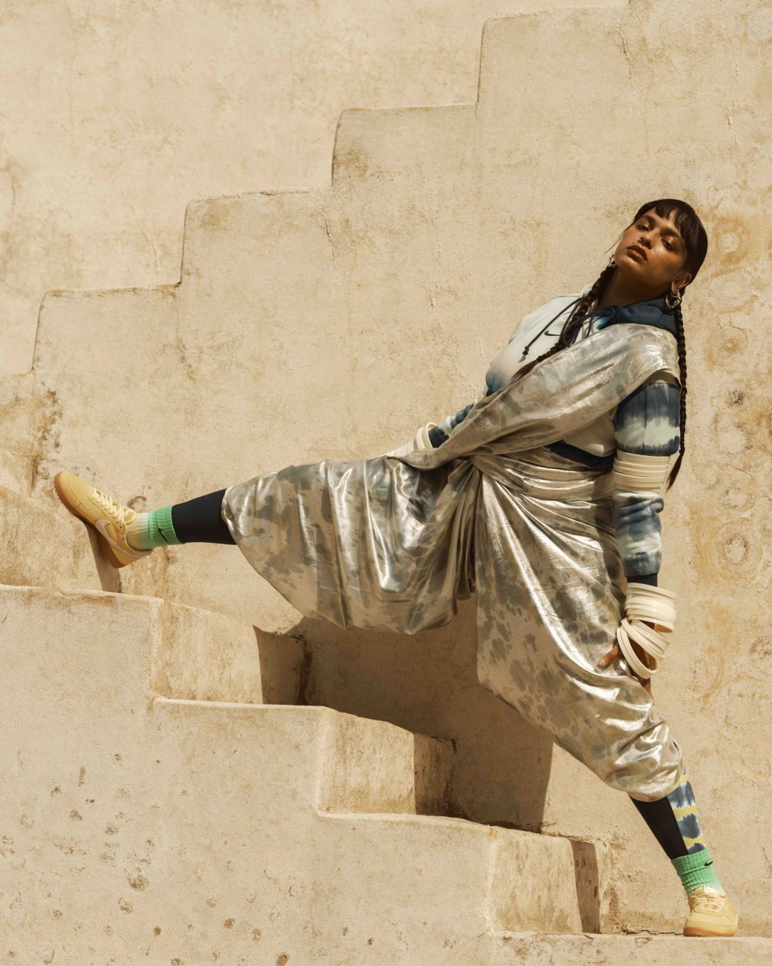 The campaign images were shot by celebrated Indian fashion photographer Bharat Sikka.