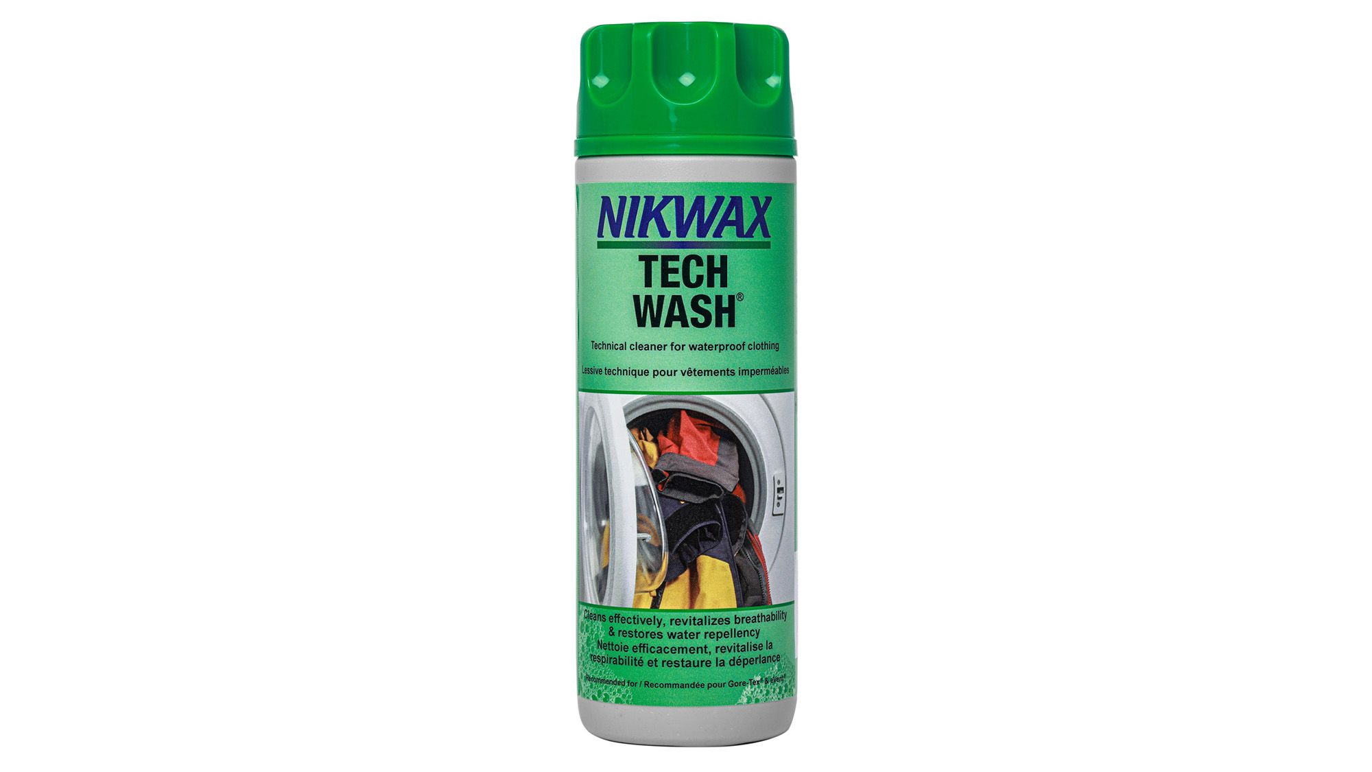Nikwax Tech Wash and TX.Direct v household detergent - split waterproof  jacket test 