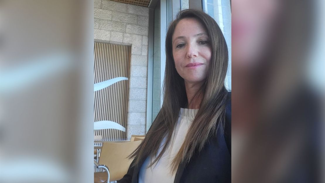 Iris Haim's lawyer, Nily Shatz, who is fighting for Haim to have a grandchild with her killed hostage son's harvested sperm.