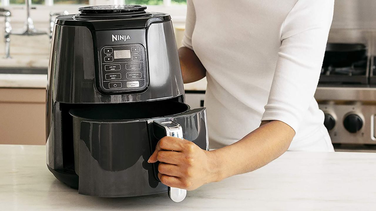 Ninja's XL 7-in-1 air fryer indoor grill with Foodi Smart Thermometer now  $150 off at $220