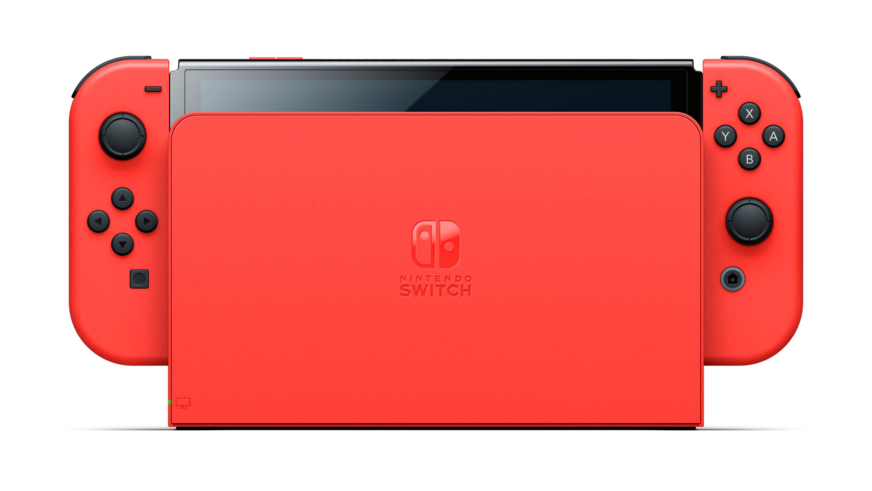  Nintendo Switch - OLED Model: Mario Red Edition