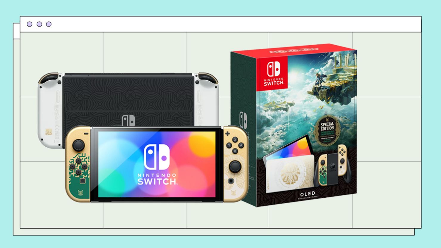 Nintendo Switch OLED Zelda Edition on sale during Prime Day | CNN  Underscored