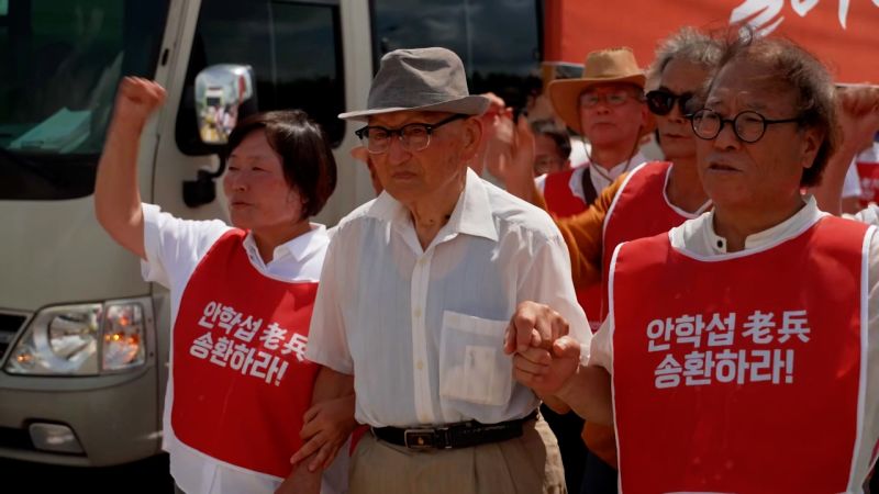 A 95-year-old North Korean prisoner of war wants to go back home to die but South Korea won’t let him