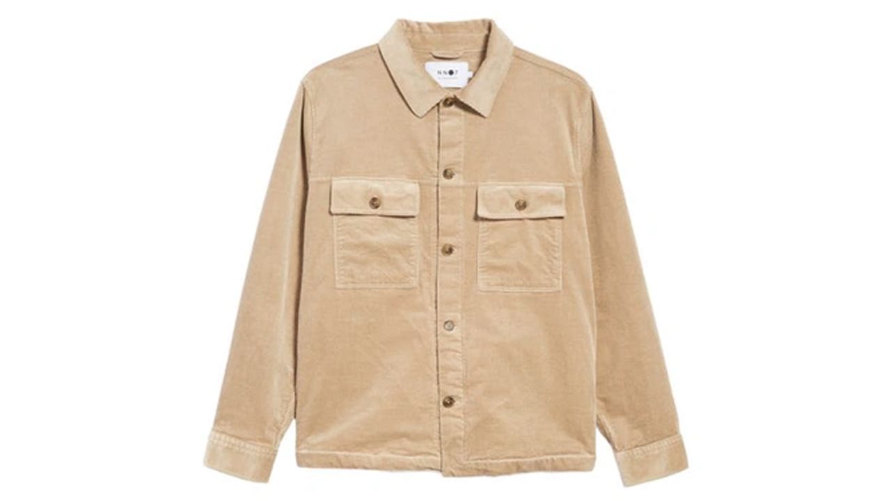 NN07 Wilas Stretch Organic Cotton Corduroy Shirt Jacket .jpg