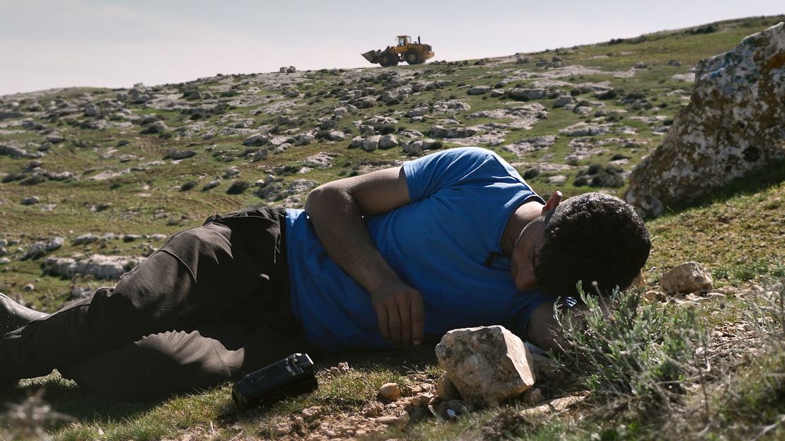 “No Other Land” tells the story of the <a href="https://www.cnn.com/2024/11/03/world/no-other-land-documentary-palestine-cec/index.html">continued demolition by Israeli authorities of Masafer Yatta</a>, a collection of villages in the Hebron mountains of the West Bank.