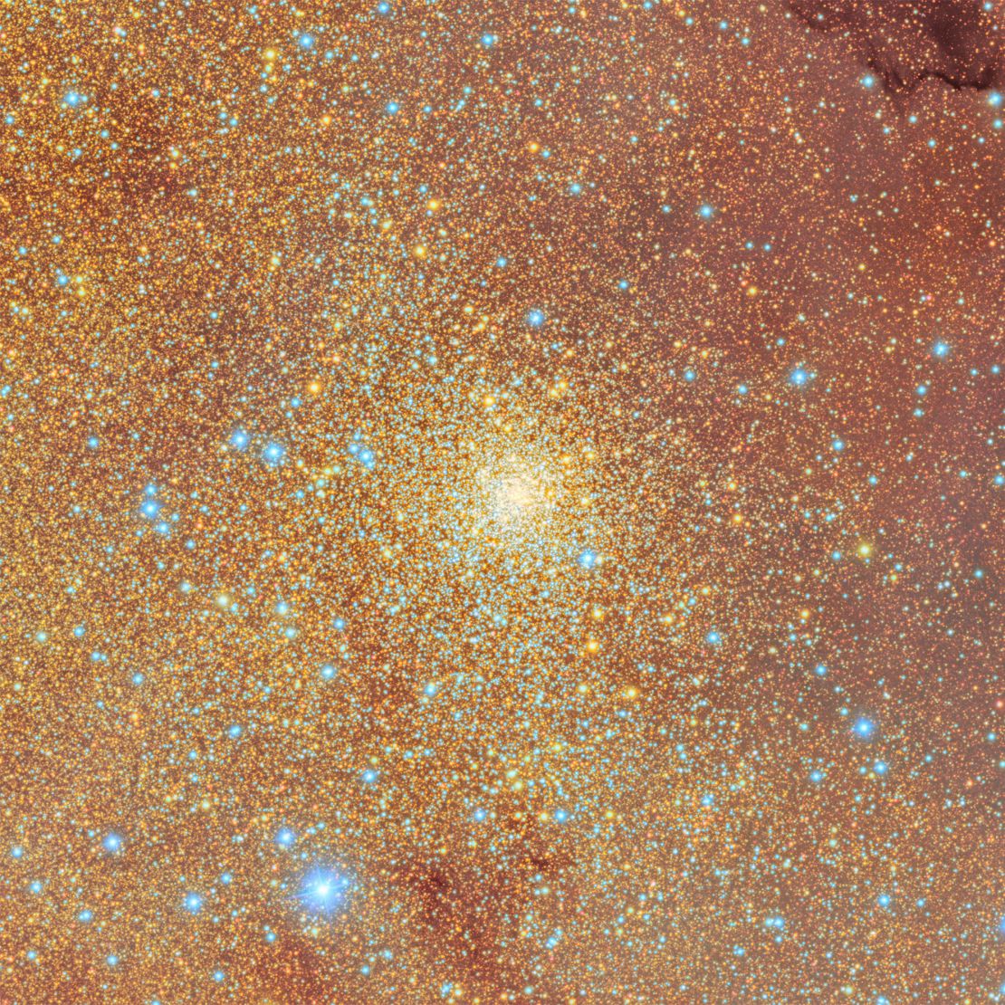 Tens of thousands of stars gleam in globular cluster NGC 6544.