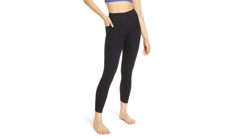 Zella High Waist Studio Lite Pocket 7/8 Leggings