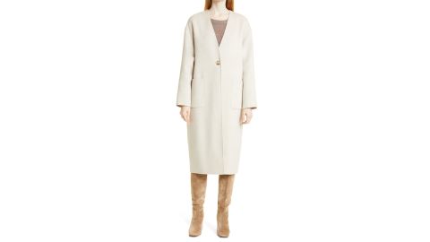 Nordstrom Signature Wool & Cashmere Double Face Coat.