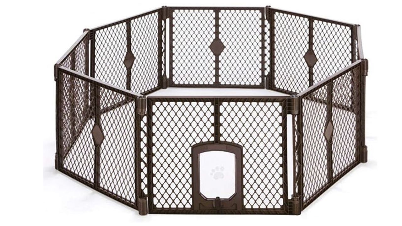 North States MyPet Petyard Passage Folding Dog Playpen.jpeg