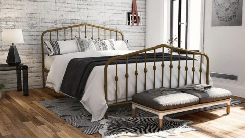 Novogratz Collection Bushwick Full Metal Bed