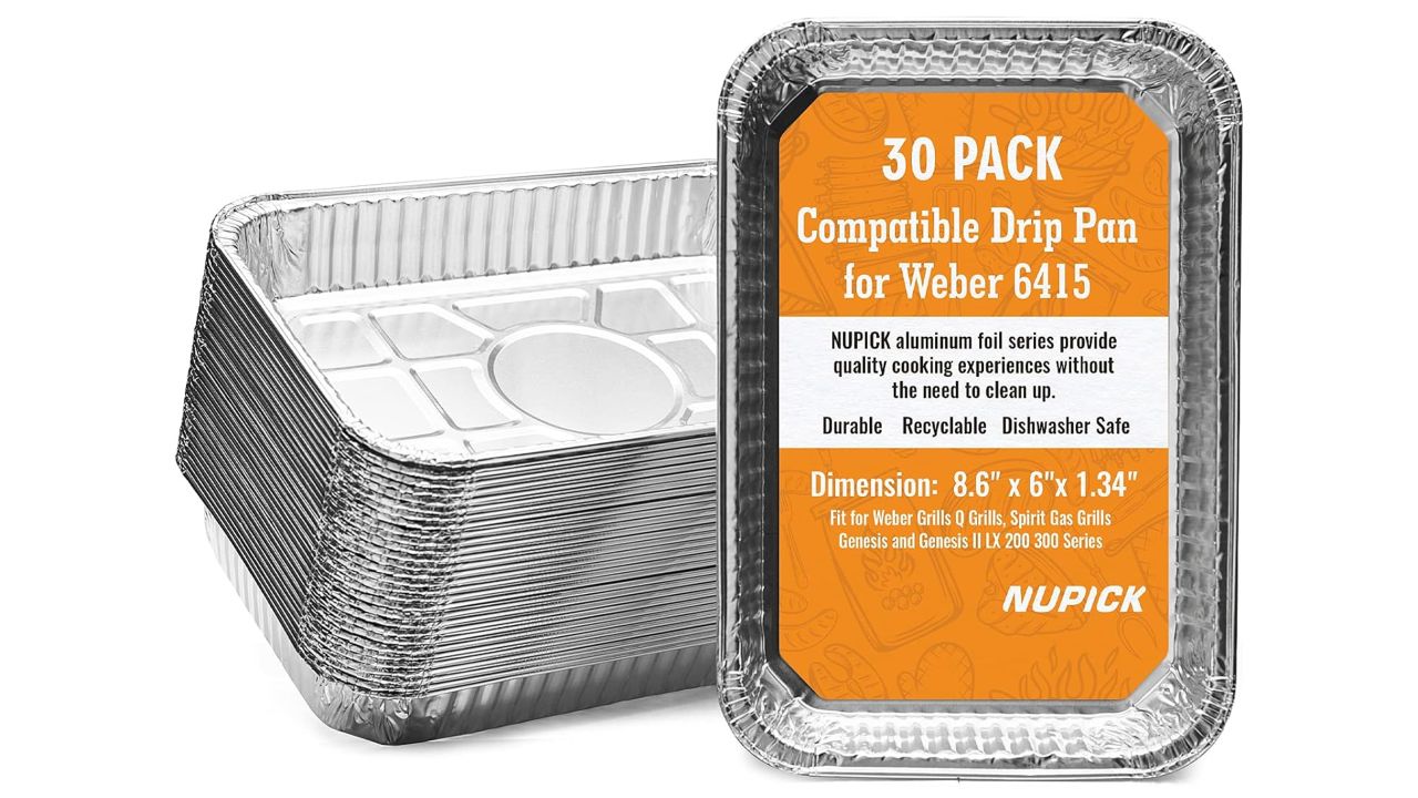 nupick drip pans, 30-pack