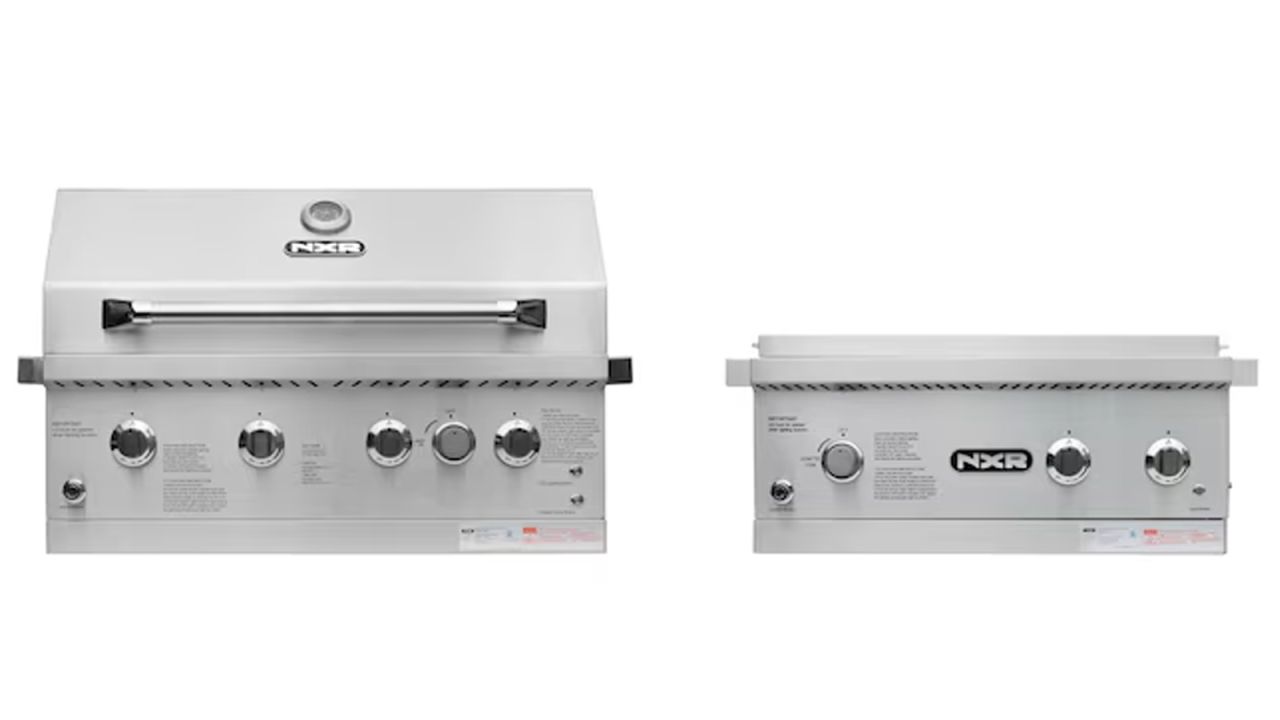 NXR Ls Stainless Steel 4-Burner Infrared Built-In Grill .jpg