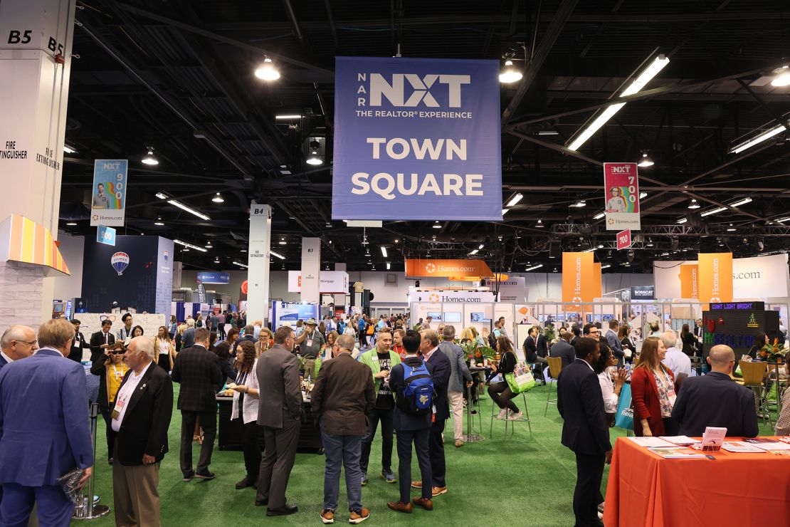 Visitors at the National Association of Realtors convention on November 14 in Anaheim, California.