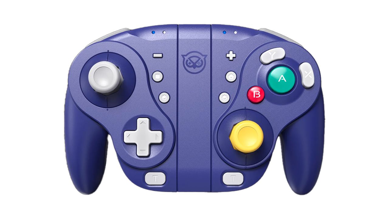 Manette Nyxi WIZARD GRIS ARGENT (SILVER) - Gamecube Retro Style