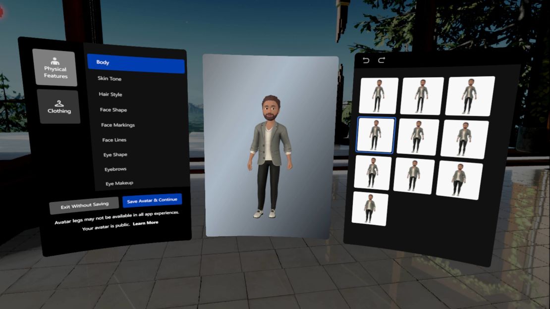 Mobile Avatar Editor coming to PC. You'll also only be able to