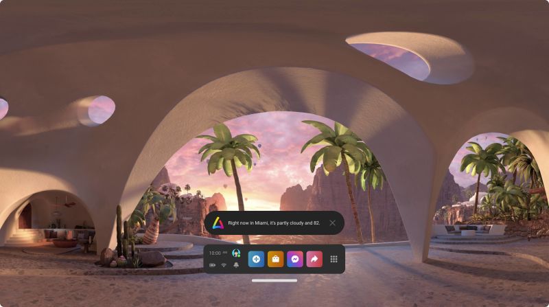 Oculus quest 2024 oculus home