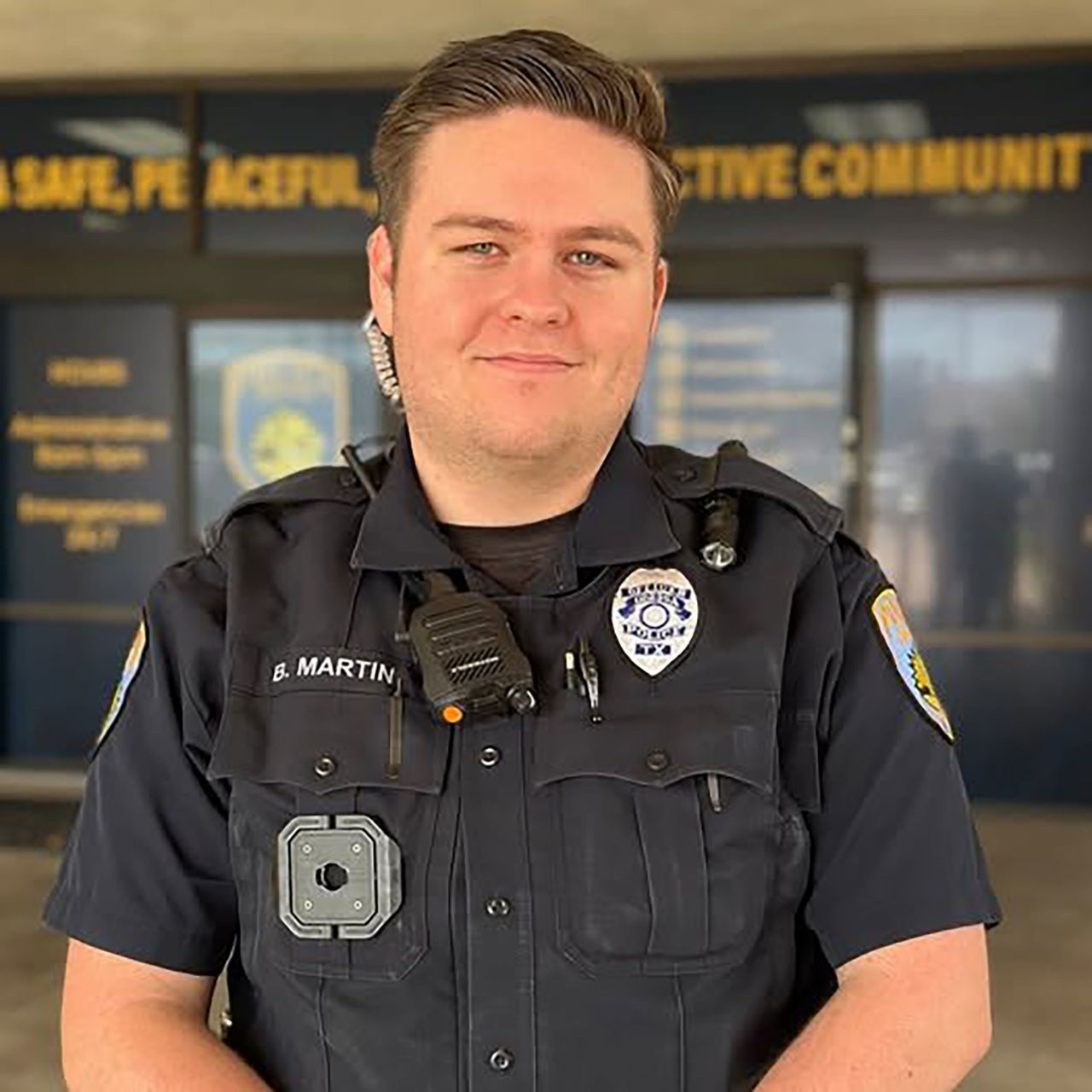 Officer Bailey Martin with the Odessa Police Department is seen in this undated photo.
