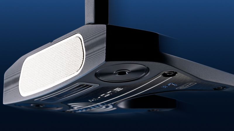 Odyssey Ai-ONE One Putter – Traditionelles Klingendesign Mit Ai-ONE-Einsatz, Aluminiumrückseite Und SL 90 Stroke Lab Stahlschaft, Ideal Für Spieler Mit Viel Gesichtsrotation