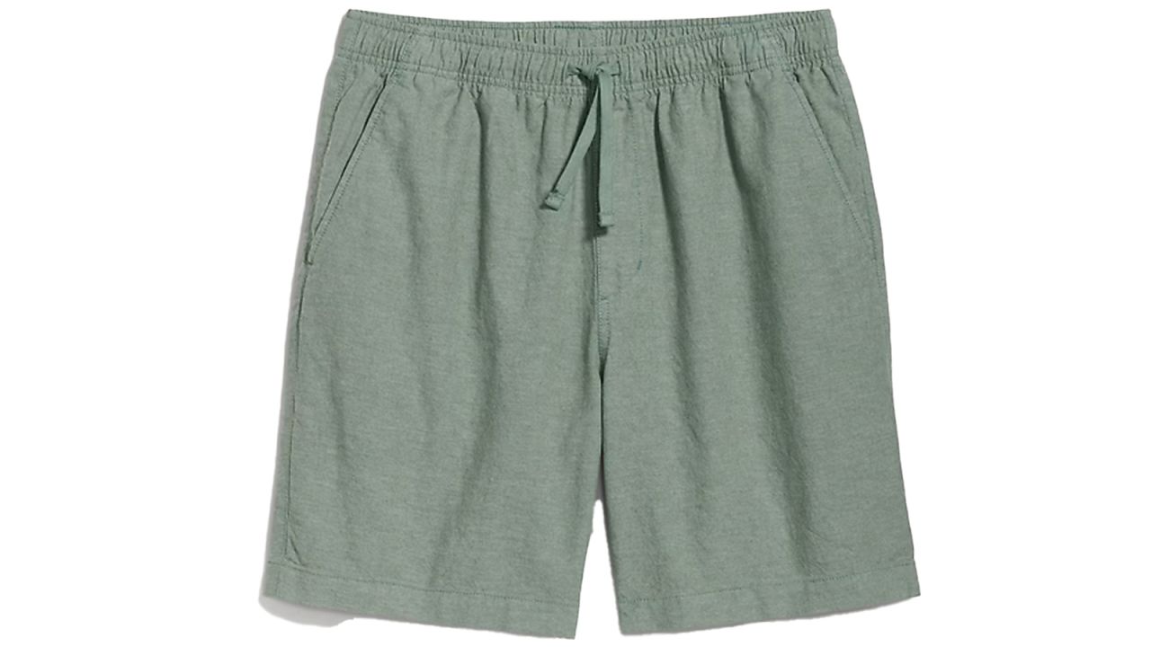 Old Navy Linen-Blend Jogger Shorts  .jpg