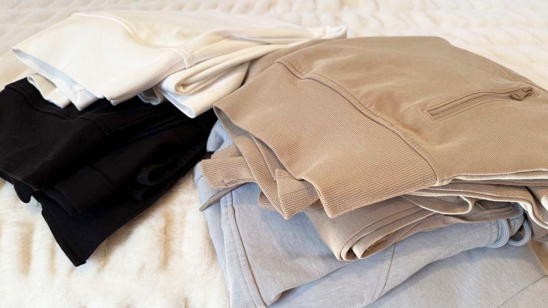 This matching fleece set from Old Navy is a staple in my closet