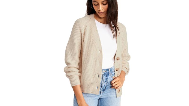 Old navy hot sale beige cardigan