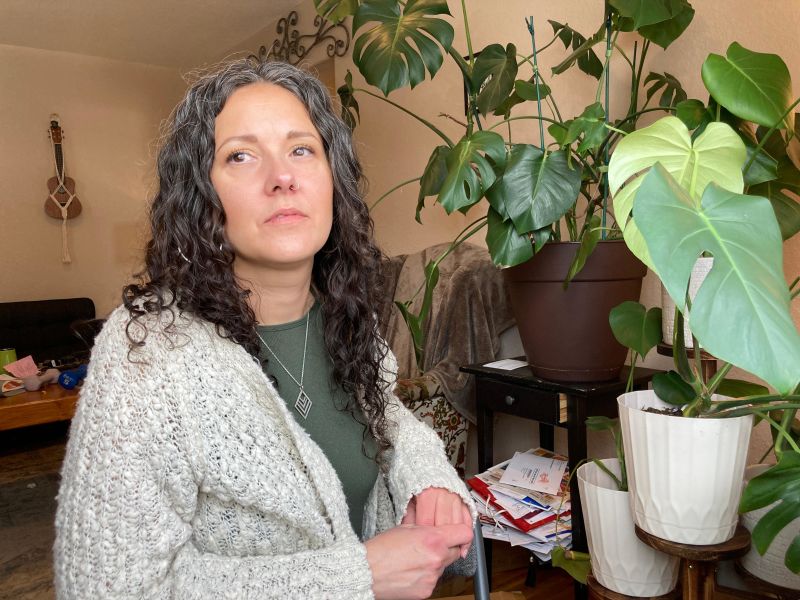 Enitza Templeton poses for a portrait in her home on February 14.