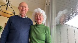 Psychologists Arthur and Elaine Aron pose for a photo in their home on Thursday, February 6.