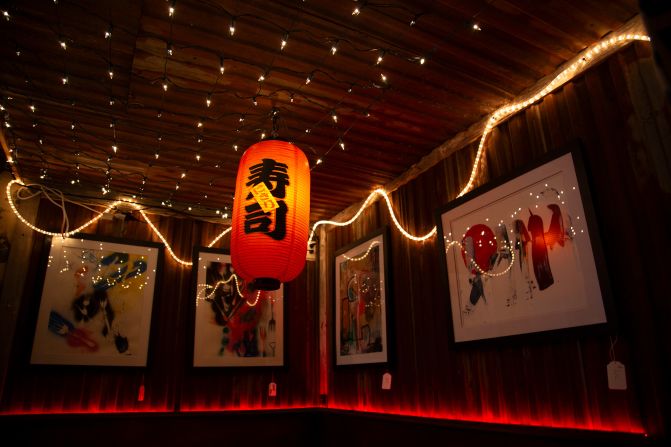 Misuta Chow's specializes in cocktails and Japanese street food, such as tasty sesame noodles, miso-spiced deviled eggs and ramen.