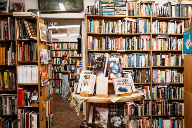 <strong>Books, books and more books:</strong> Raven Used Books has a wide selection of books, including out-of-print editions and arcane foreign language books. And it's one of a string of independent bookstores in downtown Northampton.