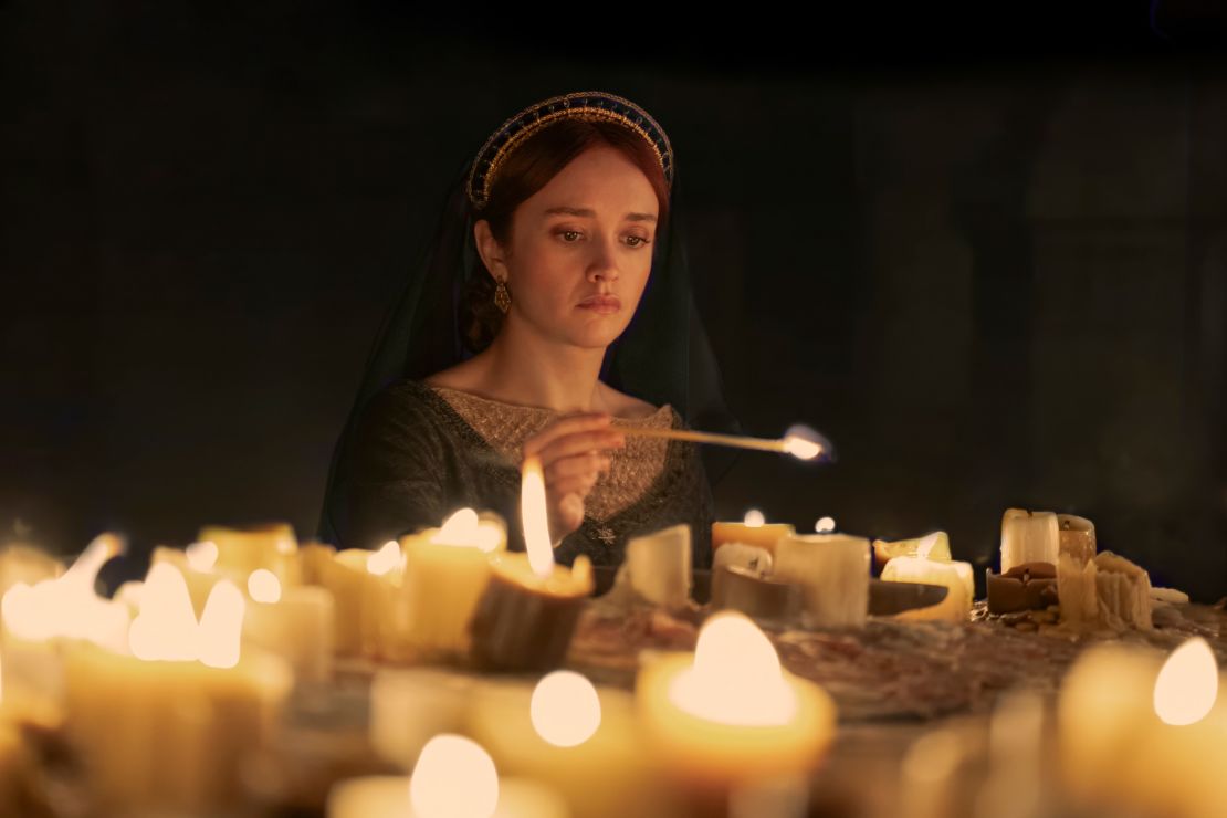 Olivia Cooke in 'House of the Dragon' Season 2.