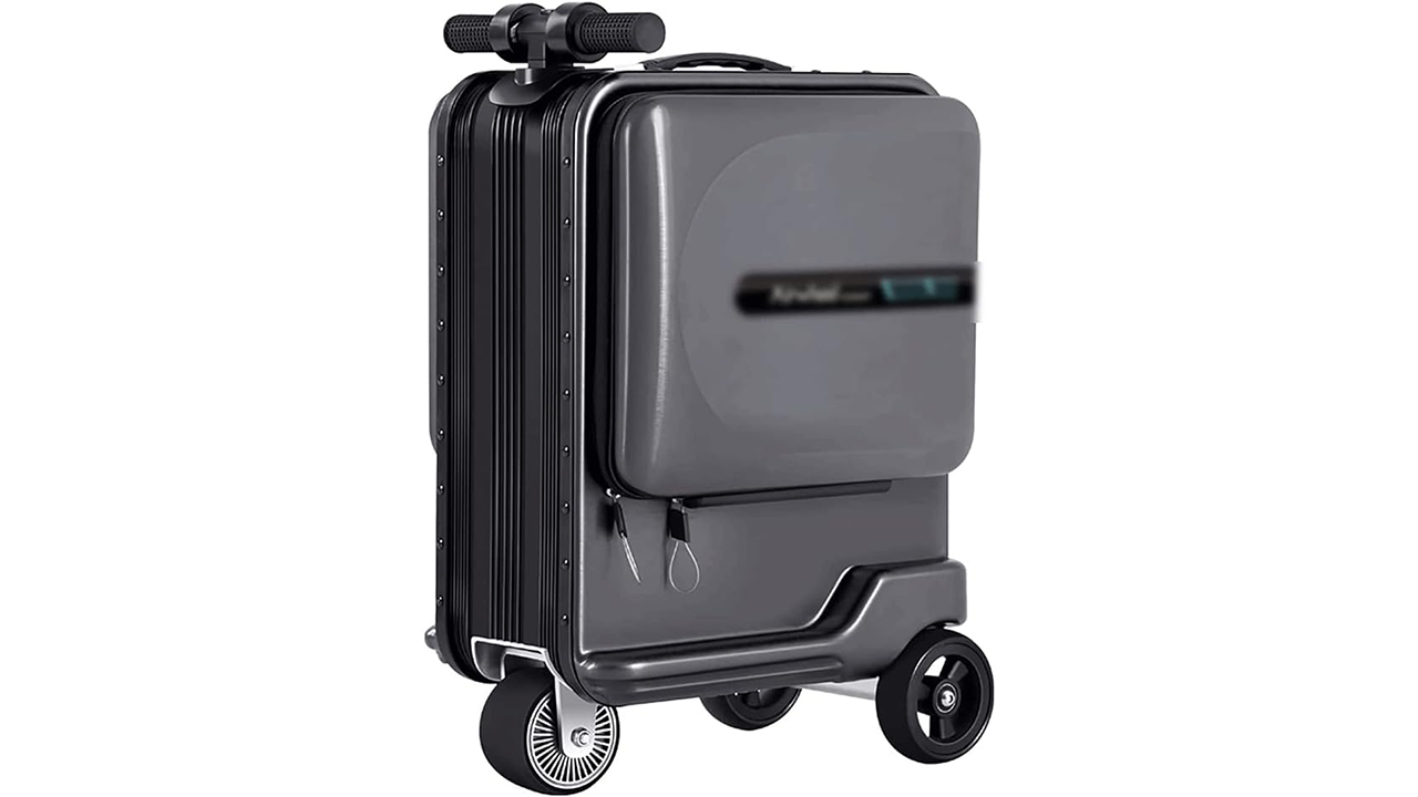 Olotu Smart Suitcase stock image