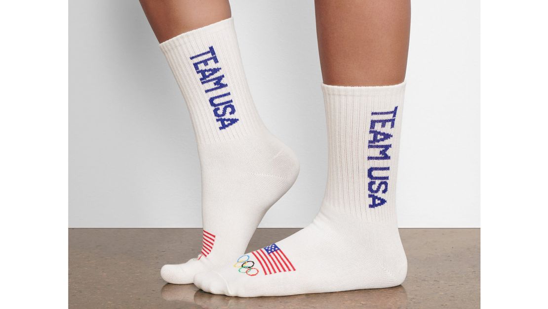 Skims Olympic Capsule Flag Socks