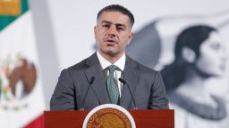El secretario de Seguridad y Protección Ciudadana de México, Omar García Harfuch.