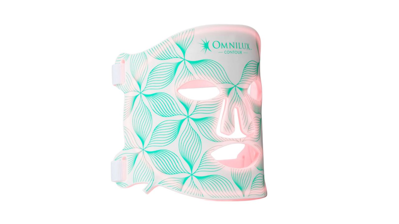 Omnilux red light therapy mask.