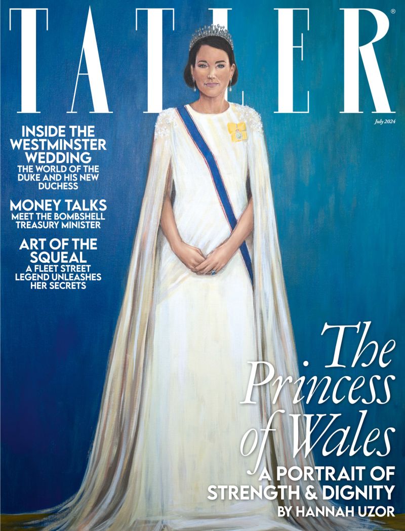 Tatler Magazine S Kate Middleton Portrait Sparks Debate CNN   Online Tatler July 2024 Cover 