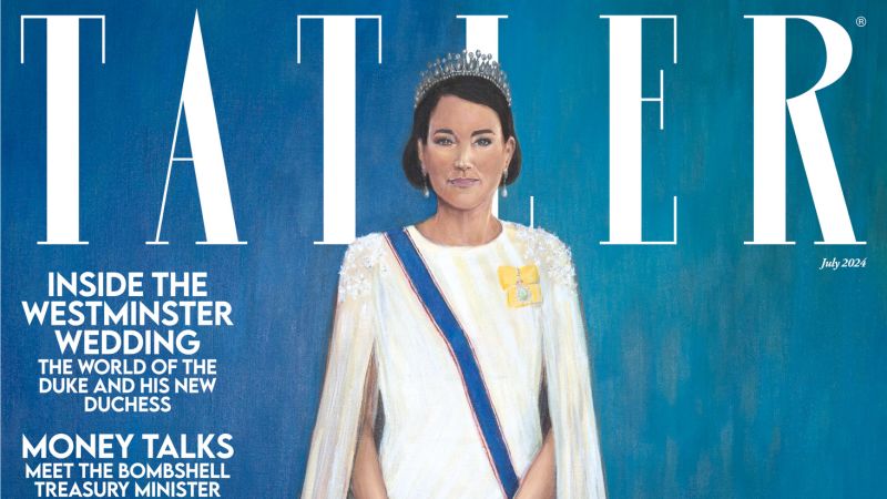 Нов портрет на Катрин принцесата на Уелс предизвика полемика онлайн