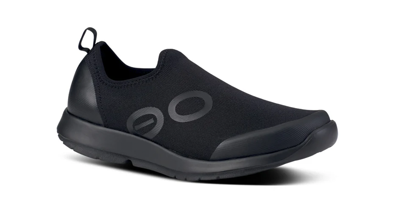 Oofos Oomg Sport Shoes stock photo