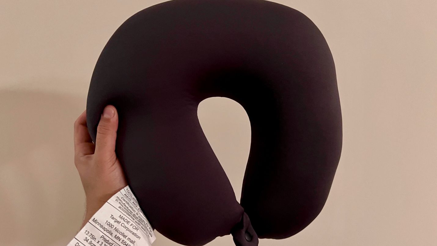 Under $25 scores: Travel comfortably with this Target neck pillow