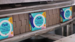 Opill being manufactured