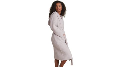 Barefoot Dreams CozyChic Ribbed Hooded Robe