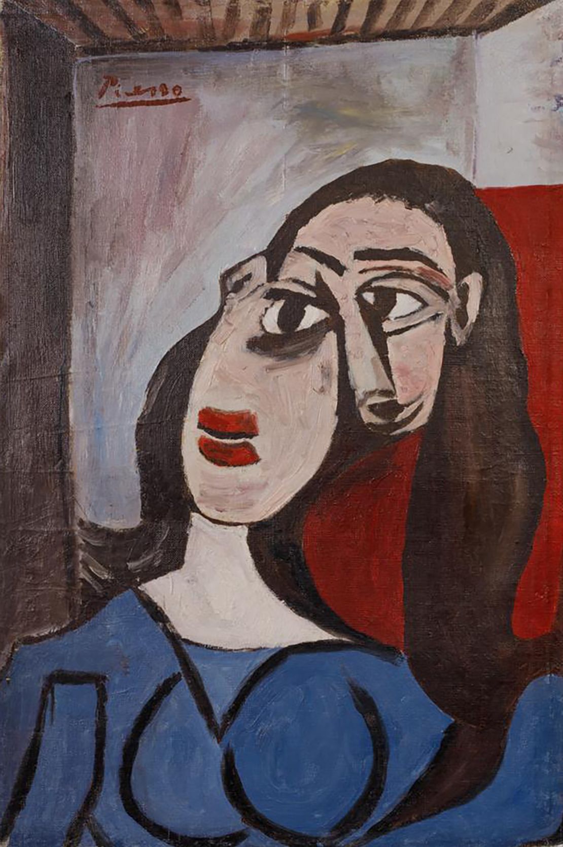 A painting kept in a family home and restaurant for years has been identified by experts as a long-lost Picasso.