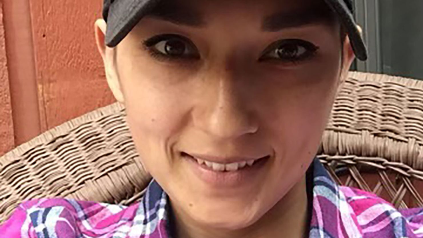 Kailani Greenwood in May 2018, while undergoing chemotherapy for Hodgkin lymphoma.