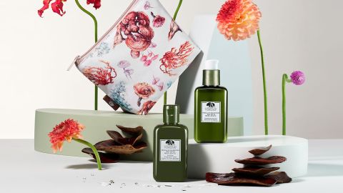 Origins x National Geographic skincare set