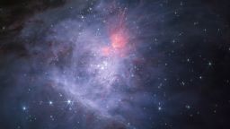 Mysterious planet-like objects can be seen for the first time in this image of the inner Orion Nebula and Trapezium Cluster.